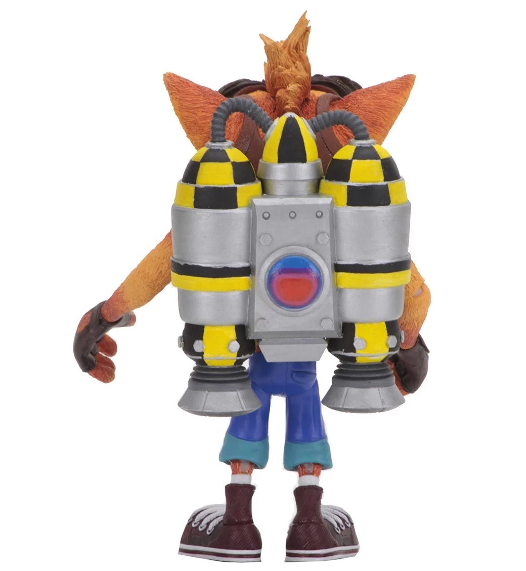 NECA Crash Bandicoot - Deluxe Crash With Jetpack Figur 6 NECA Crash Bandicoot - Deluxe Crash With Jetpack Figur – Bild 4