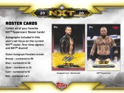 Topps - WWE NXT Hobby Booster Display 2020 (EN) -Sammlerwelt Verkauf 2020 topps wwe nxt 3