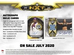 Topps - WWE NXT Hobby Booster Display 2020 (EN) -Sammlerwelt Verkauf 2020 topps wwe nxt 5