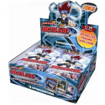 Diverse Beyblade Battle Card Collection Booster (DE) 3 Diverse Beyblade Battle Card Collection Booster (DE)