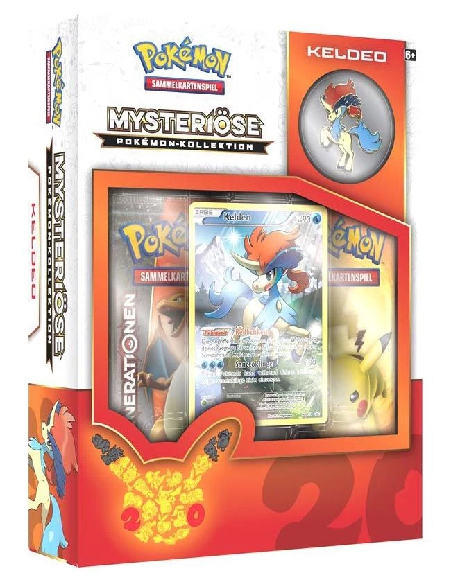 POKEMON Pokémon Cards - Mysteriöse Pokémon-Kollektion - Keldeo (DE) 3 POKEMON Pokémon Cards - Mysteriöse Pokémon-Kollektion - Keldeo (DE)