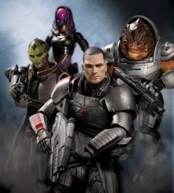 Diverse Mass Effect 3 Series I - 4er Figuren Set