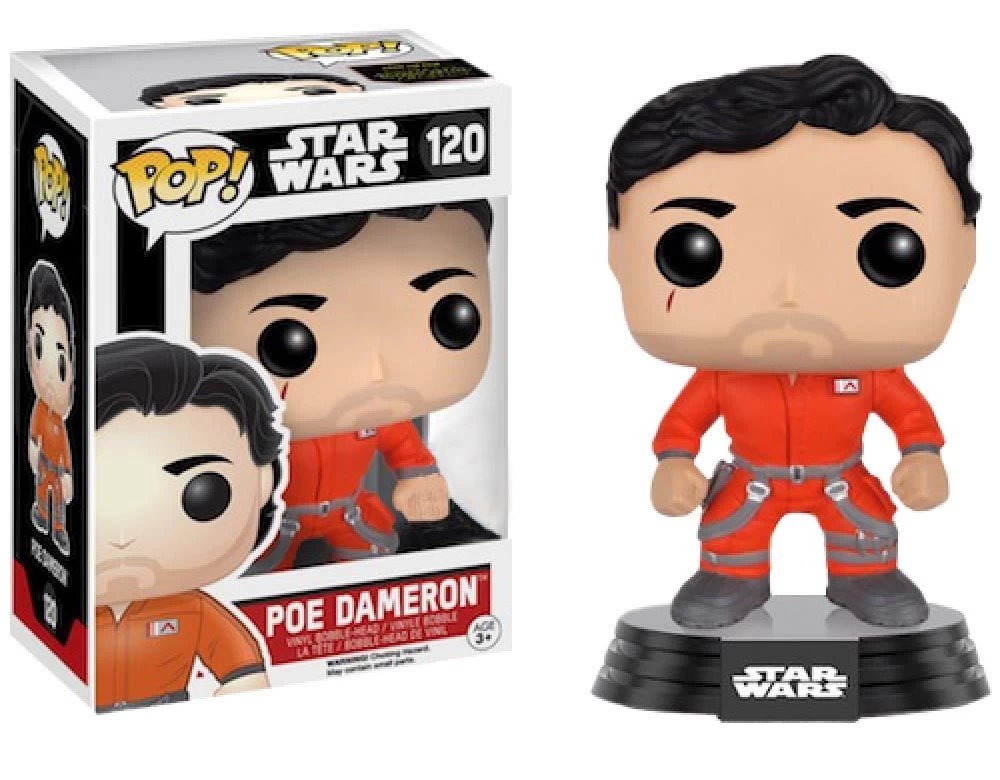 FUNKO POP! - Star Wars Episode 7 - Poe Dameron Jumpsuit Figur 3 FUNKO POP! - Star Wars Episode 7 - Poe Dameron Jumpsuit Figur