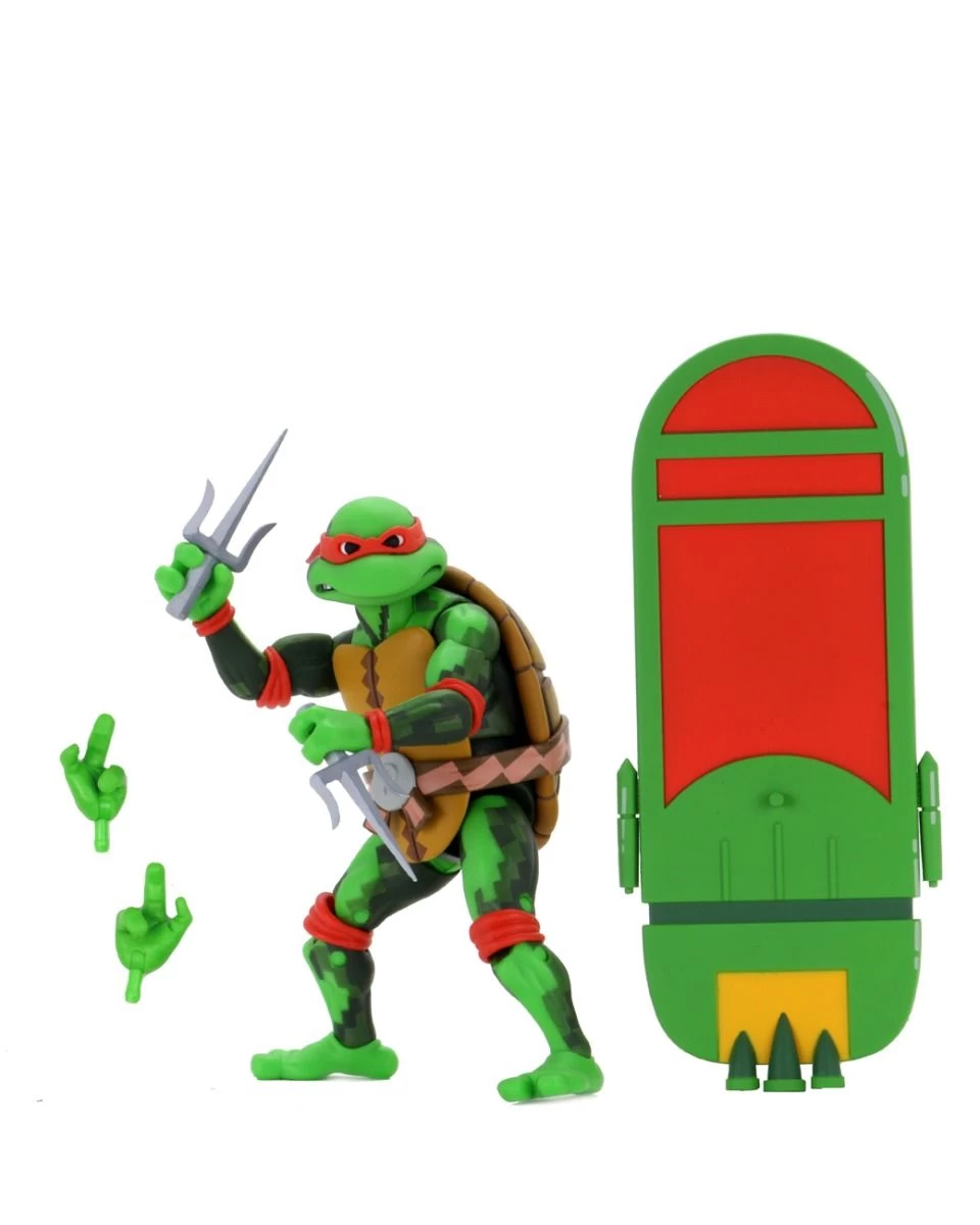 NECA Teenage Mutant Ninja Turtles (1990 Video-Game) - Raphael Actionfigur 3 NECA Teenage Mutant Ninja Turtles (1990 Video-Game) - Raphael Actionfigur