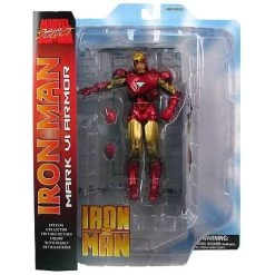 Diamond Select Marvel Select - Iron Man 2 - Mark VI Armor Figur