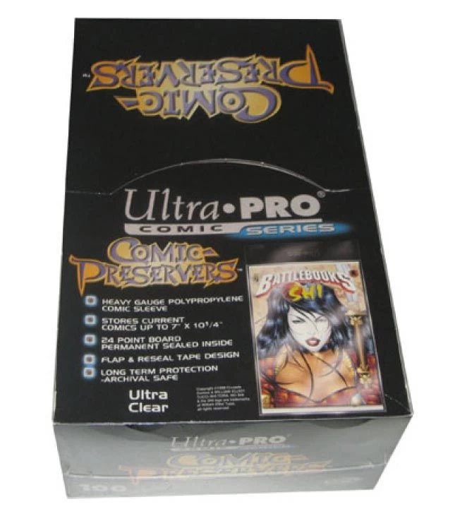 Ultra Pro Comic Preservers - 100 Stück 3 Ultra Pro Comic Preservers - 100 Stück