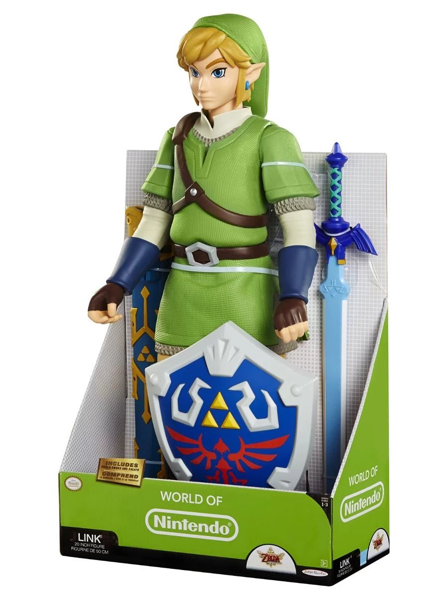 JAKKS PACIFIC The Legend Of Zelda - Link 50cm Figur 7 JAKKS PACIFIC The Legend Of Zelda - Link 50cm Figur – Bild 5