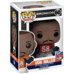 FUNKO POP! - Von Miller Figur - NFL Denver Broncos (Home) -Sammlerwelt Verkauf 60 funko pop figure nfl von miller box