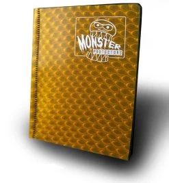Diverse Monster A6 Mini Sammelalbum Für 64 Karten Prisma Gold