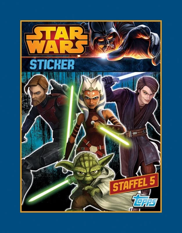 Topps Star Wars - The Clone Wars 2014 Sticker Box 3 Topps Star Wars - The Clone Wars 2014 Sticker Box