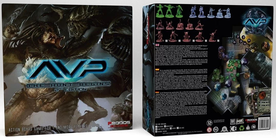 Diverse Alien Vs. Predator - The Hunt Begins 2nd Edition (DE/EN/SP) 3 Diverse Alien Vs. Predator - The Hunt Begins 2nd Edition (DE/EN/SP)