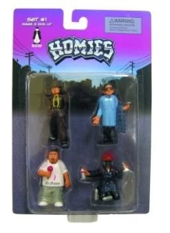 Diverse HOMIES - 4-Figuren Blister Set #1