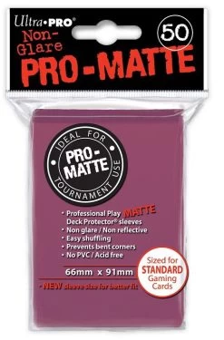Ultra Pro Pro-Matte Sleeves Blackberry (50 St.)