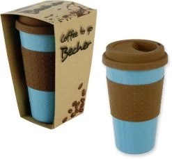 Diverse Coffee-To-Go Becher Türkis / Braun