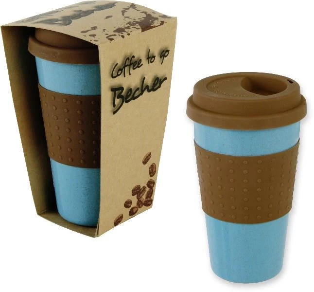 Diverse Coffee-To-Go Becher Türkis / Braun 3 Diverse Coffee-To-Go Becher Türkis / Braun