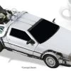 NECA Back To The Future -Time Machine Diecast Replica