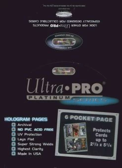 Ultra Pro Hüllen Für 6 Karten (100 St.)