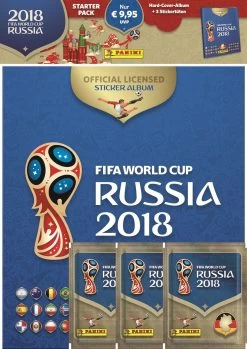 Panini FIFA 2018 World Cup Sticker Hardcover Album (DE)