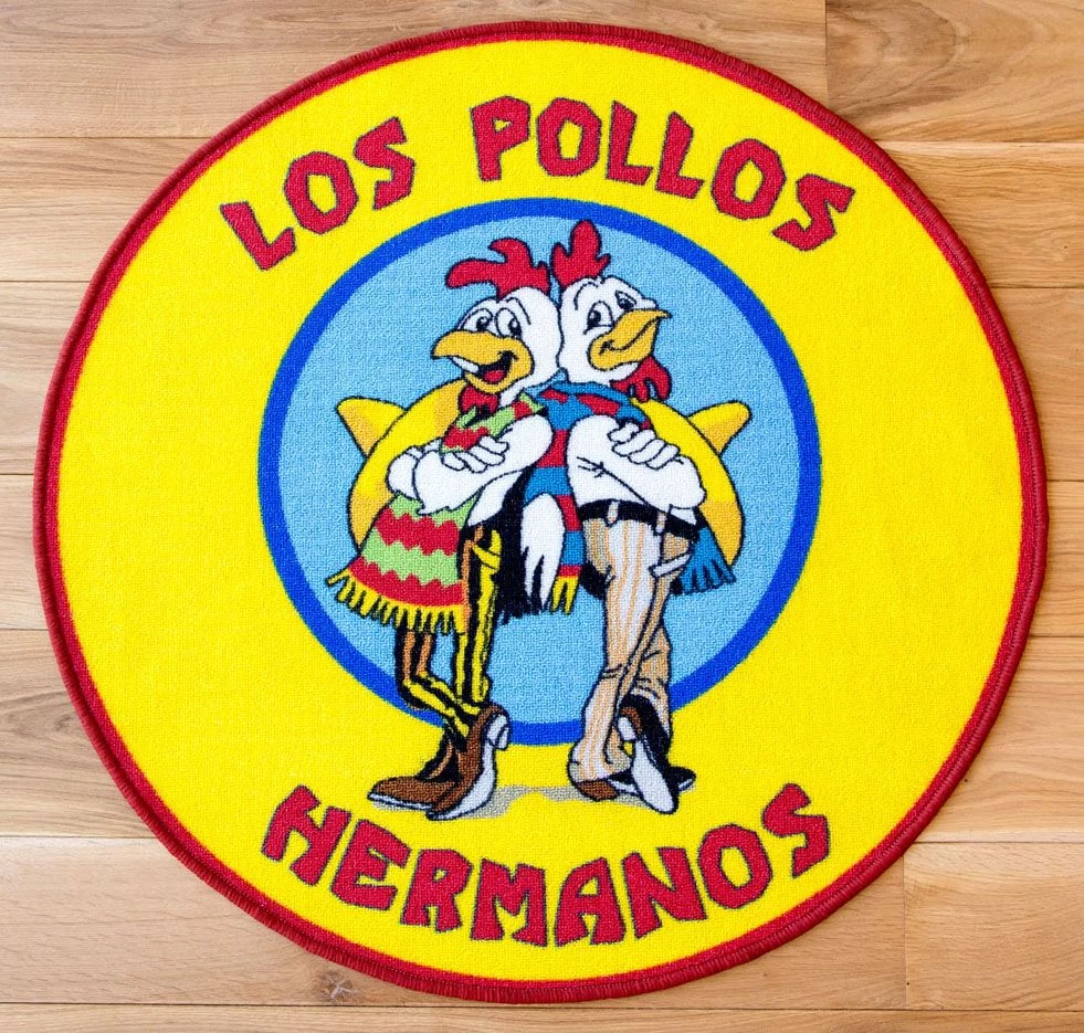 Diverse Breaking Bad - Los Pollos Hermanos Teppich 90cm X 90cm 3 Diverse Breaking Bad - Los Pollos Hermanos Teppich 90cm X 90cm