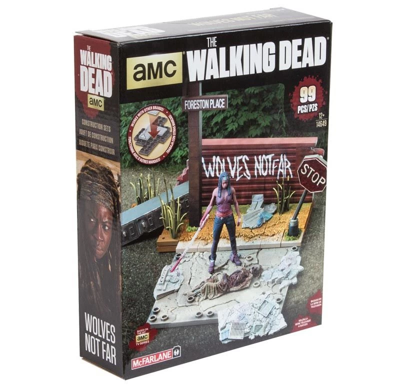 The Walking Dead Building Set - Wolves Not Far 3 The Walking Dead Building Set - Wolves Not Far