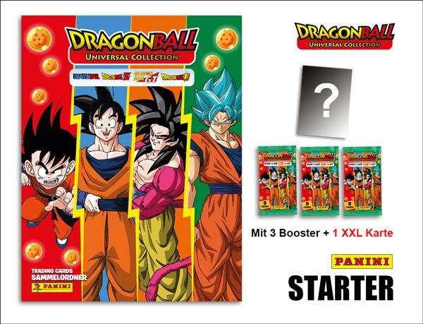 Panini Dragonball Universal Collection Cards Starter Set (EN) 3 Panini Dragonball Universal Collection Cards Starter Set (EN)