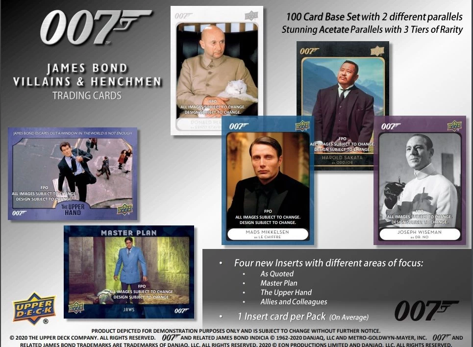 Upper Deck James Bond 007 - Villians & Henchmen Trading Cards (EN) 7 Upper Deck James Bond 007 - Villians & Henchmen Trading Cards (EN) – Bild 5