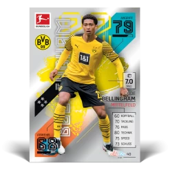 Topps Match Attax Chrome Bundesliga 2021/2022 - Booster Display (DE) -Sammlerwelt Verkauf bellingham card 1