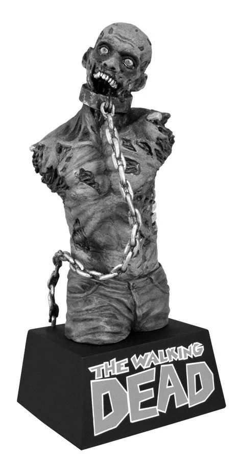 Diamond Select The Walking Dead B/W Zombie Bust Bank #2 Spardose 3 Diamond Select The Walking Dead B/W Zombie Bust Bank #2 Spardose