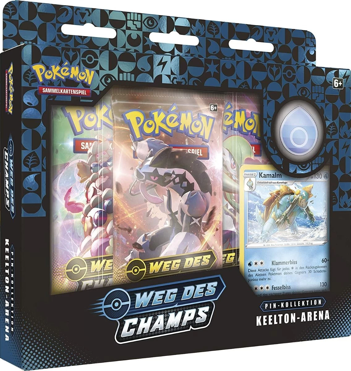 POKEMON Pokémon - Schwert Und Schild Keelton-Arena Pin-Kollektion (DE) 3 POKEMON Pokémon - Schwert Und Schild Keelton-Arena Pin-Kollektion (DE)