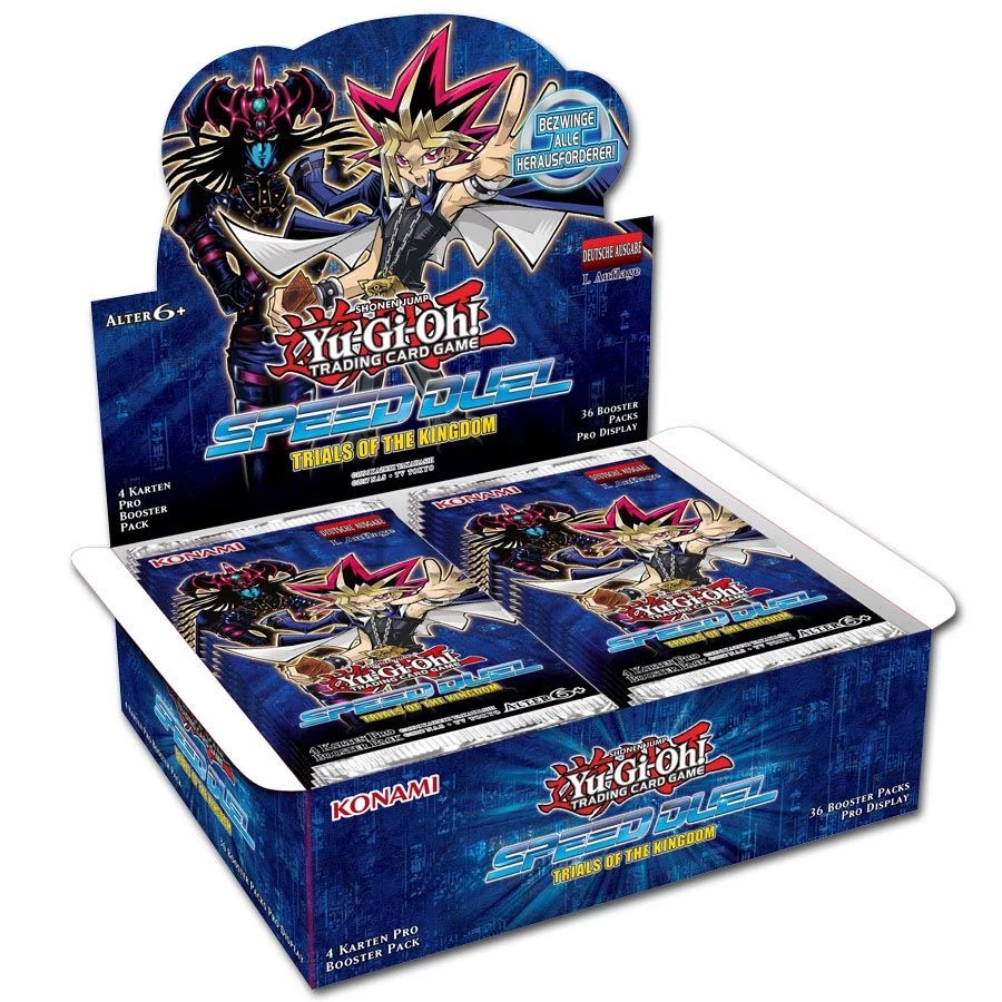 Konami Yu-Gi-Oh! Trials Of The Kingdom - SD4 - Booster Display (DE) 3 Konami Yu-Gi-Oh! Trials Of The Kingdom - SD4 - Booster Display (DE)