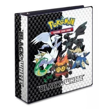 Ultra Pro Pokémon 3-Ring Binder Generic Black & White 3 Ultra Pro Pokémon 3-Ring Binder Generic Black & White