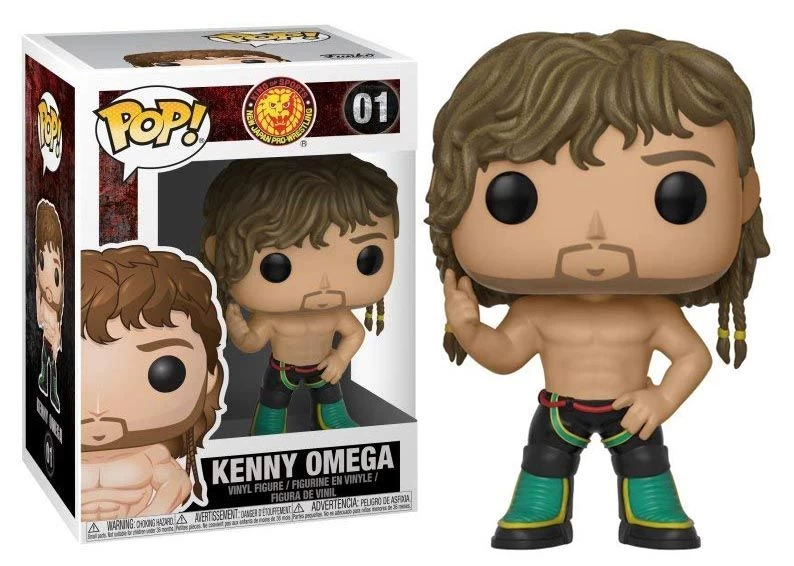 FUNKO POP! - Bullet Club - Kenny Omega Figur 3 FUNKO POP! - Bullet Club - Kenny Omega Figur