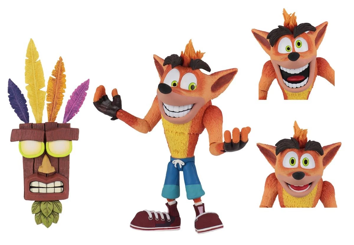 NECA Crash Bandicoot - Ultra Deluxe Crash Bandicoot Actionfigur 3 NECA Crash Bandicoot - Ultra Deluxe Crash Bandicoot Actionfigur