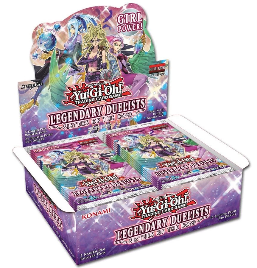 Konami Yu-Gi-Oh! L.Duelists: Sisters Of The Rose - Booster Display (DE) 3 Konami Yu-Gi-Oh! L.Duelists: Sisters Of The Rose - Booster Display (DE)