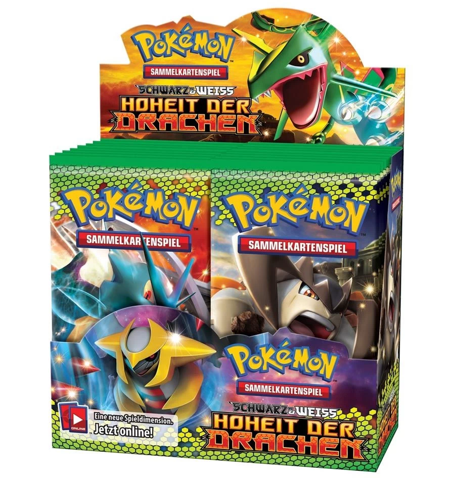 POKEMON Pokémon Cards BW06 Hoheit Der Drachen Booster Display (DE) 3 POKEMON Pokémon Cards BW06 Hoheit Der Drachen Booster Display (DE)