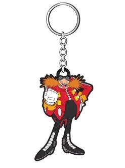 Diverse Sonic The Hedgehog - Dr. Eggman Rubber Keychain
