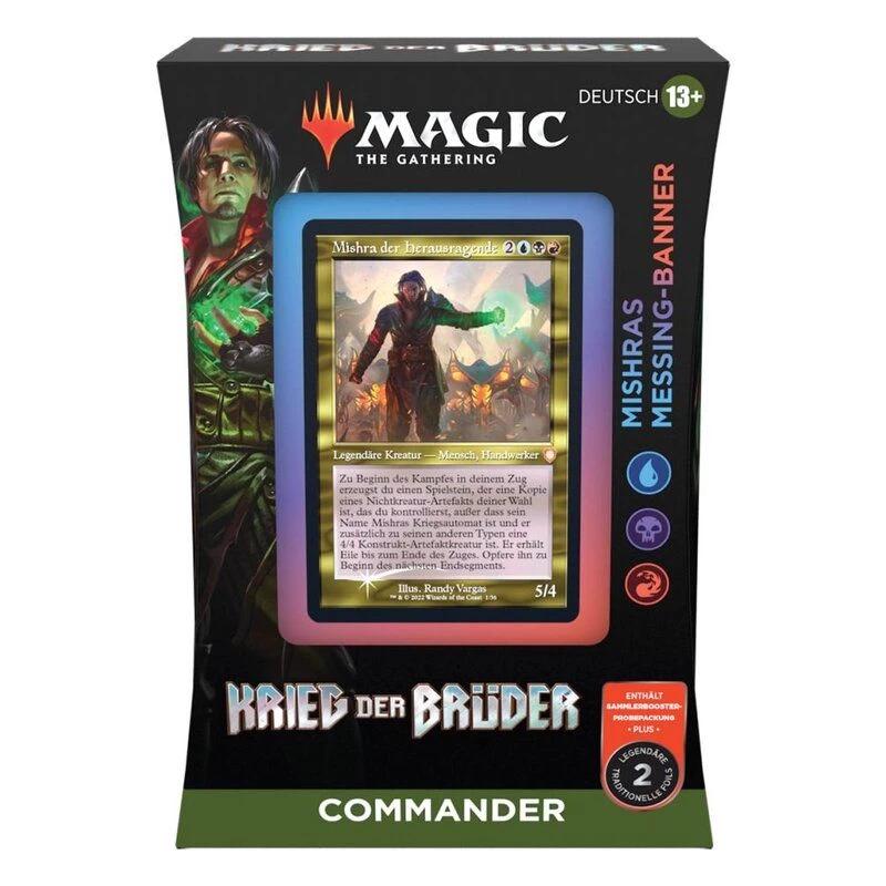 Wizards Of The Coast Magic - Krieg Der Brüder Commander-Deck 2er-Set (DE) 4 Wizards Of The Coast Magic - Krieg Der Brüder Commander-Deck 2er-Set (DE) – Bild 2