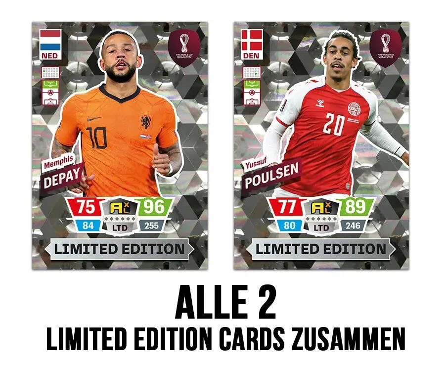 Panini 2022 FIFA World Cup Qatar Adrenalyn XL TC Fat-Pack (DE) 4 Panini 2022 FIFA World Cup Qatar Adrenalyn XL TC Fat-Pack (DE) – Bild 2