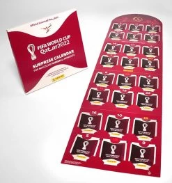 Panini 2022 FIFA World Cup Qatar Sticker Adventskalender Set (DE) -Sammlerwelt Verkauf panini wm2022 adventskalender 15 600