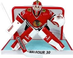 NHL - Chicago Blackhawks - Ed Belfour Mit Netz - Limited Edition Figur