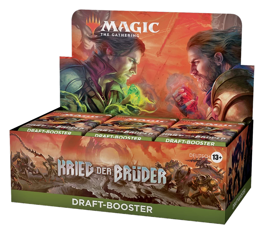 Wizards Of The Coast Magic - Krieg Der Brüder Draft-Booster Display (DE) 3 Wizards Of The Coast Magic - Krieg Der Brüder Draft-Booster Display (DE)