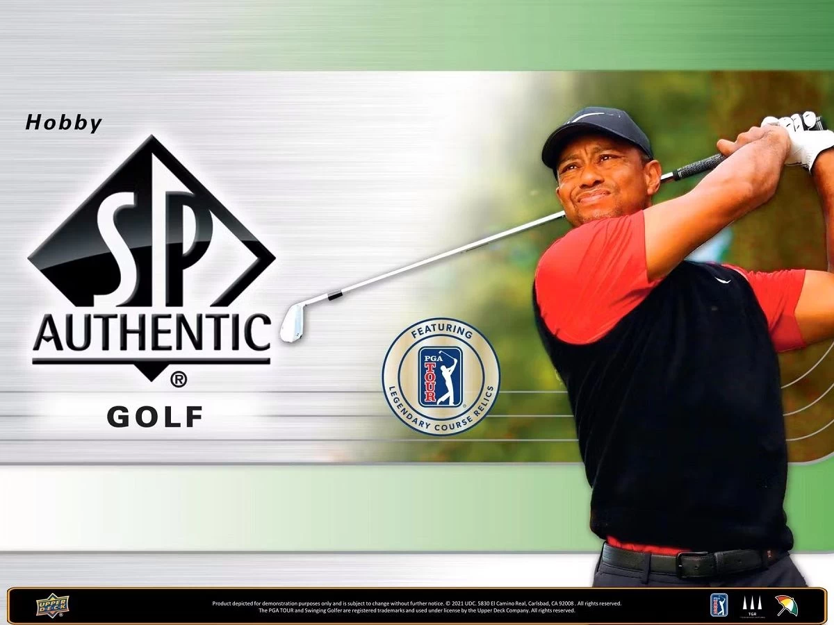 Upper Deck - SP Authentic Golf 2021 Display 4 Upper Deck - SP Authentic Golf 2021 Display – Bild 2