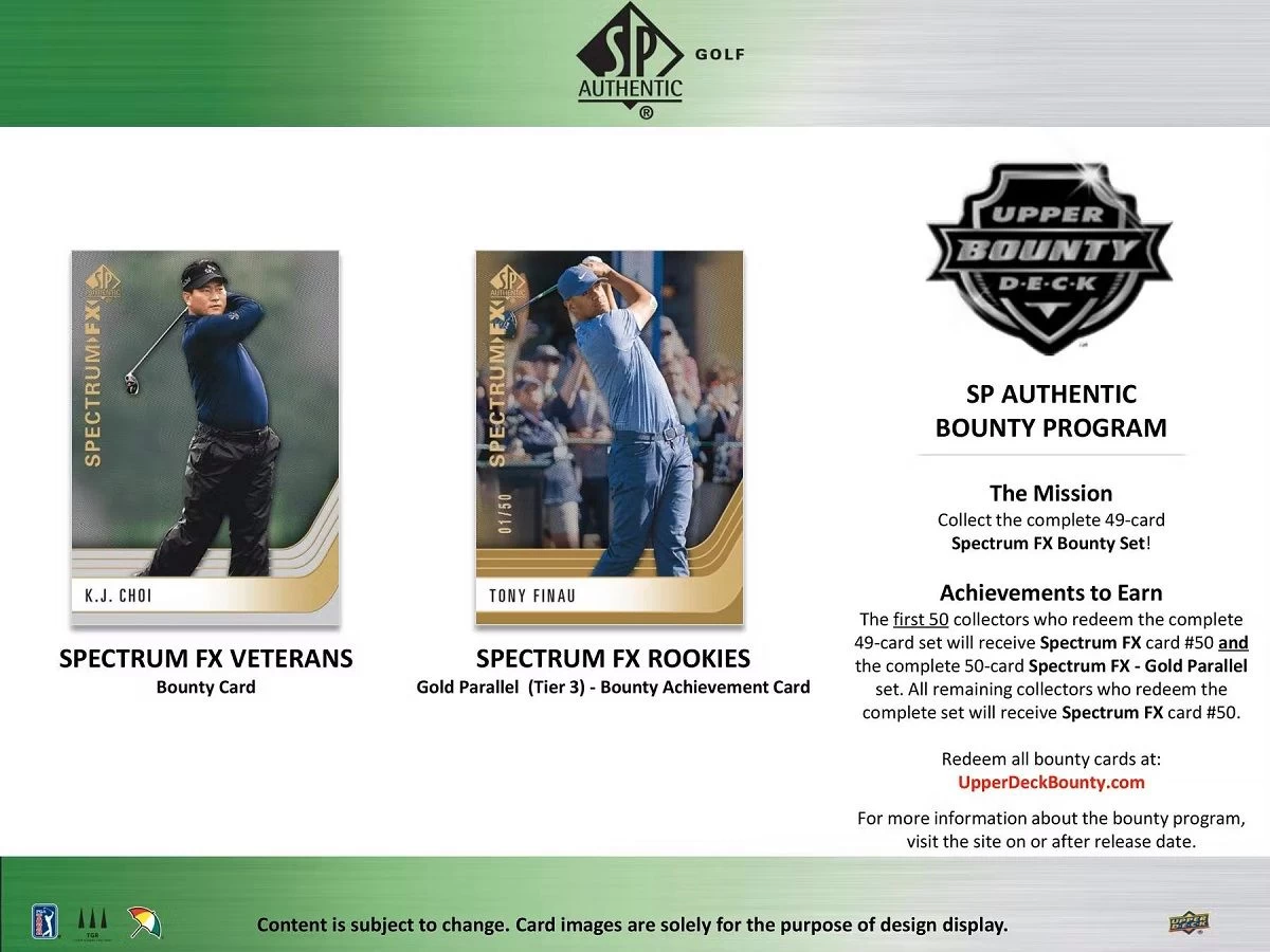 Upper Deck - SP Authentic Golf 2021 Display 6 Upper Deck - SP Authentic Golf 2021 Display – Bild 4