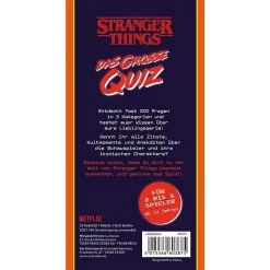 Stranger Things: Das Große Quiz - Gesellschaftsspiel 8 Stranger Things: Das Große Quiz - Gesellschaftsspiel -Sammlerwelt Verkauf stranger things das grosse quiz 3