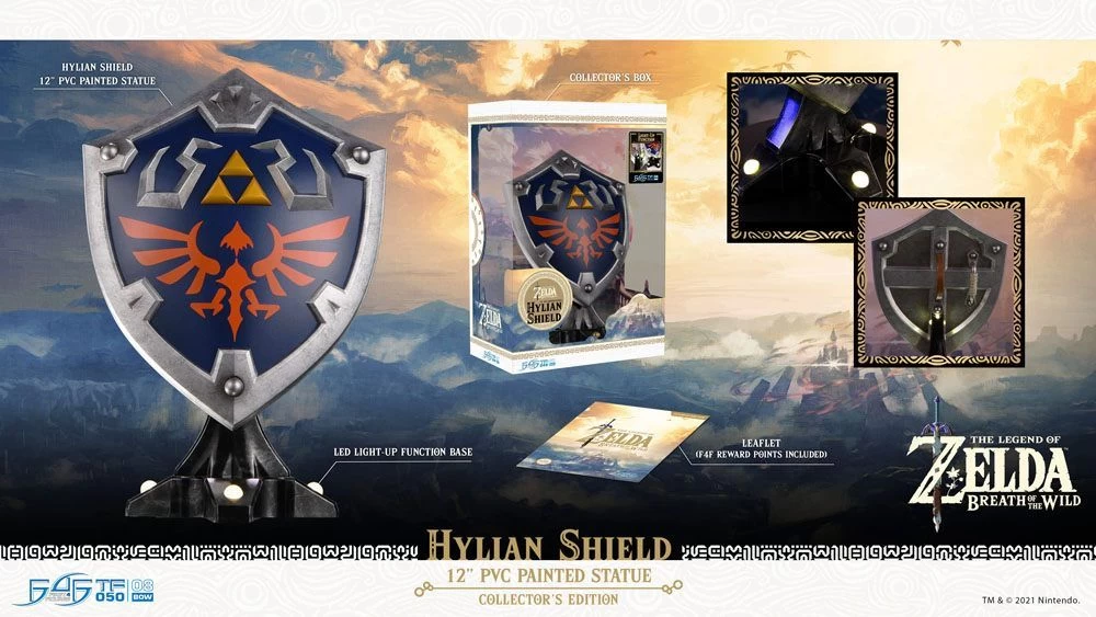 Diverse The Legend Of Zelda - Hylian Shield Collectors Edition Statue 4 Diverse The Legend Of Zelda - Hylian Shield Collectors Edition Statue – Bild 2