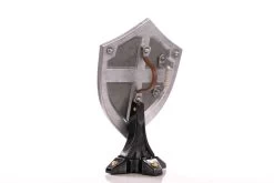 Diverse First 4 Figures - The Legend Of Zelda - Hylian Shield Statue -Sammlerwelt Verkauf x f4fbotwhs t