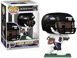 FUNKO POP! - Lamar Jackson Figur - NFL Baltimore Ravens (Away)