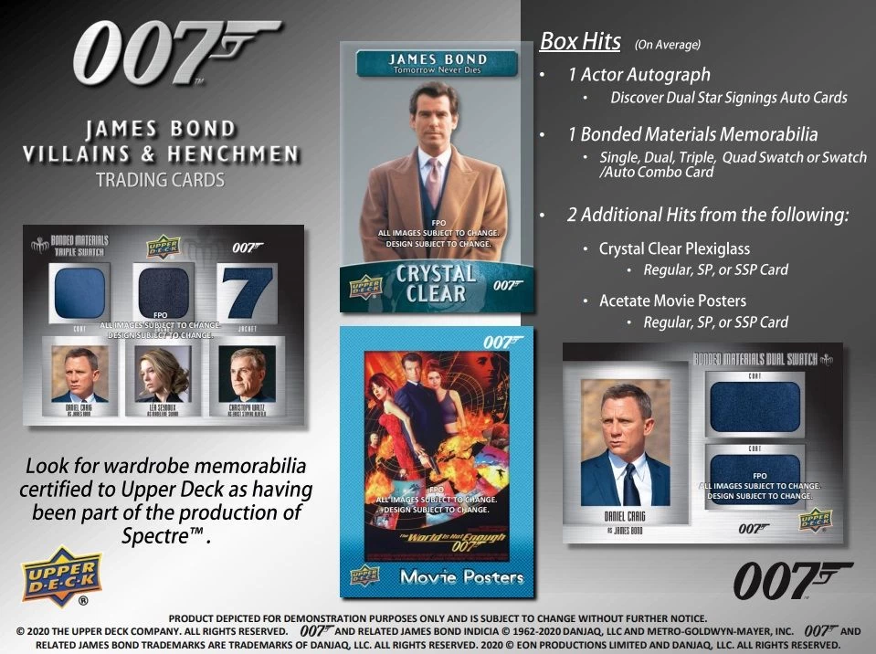Upper Deck James Bond 007 - Villians & Henchmen Trading Cards (EN) 5 Upper Deck James Bond 007 - Villians & Henchmen Trading Cards (EN) – Bild 3
