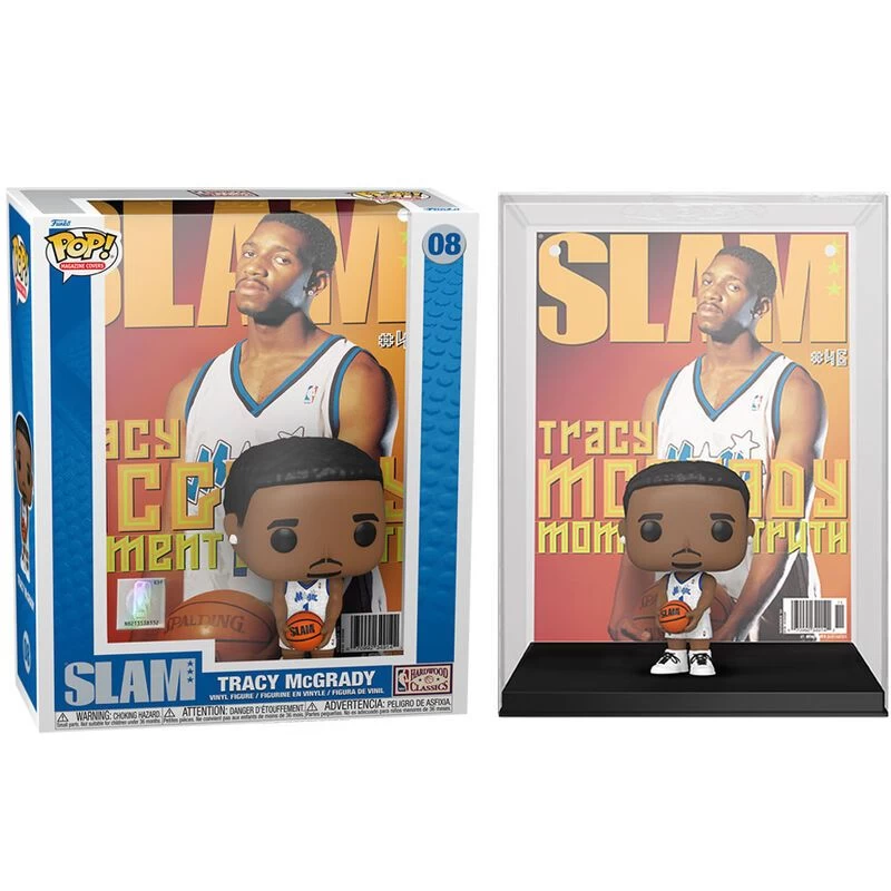 FUNKO POP! - Tracy McGrady Figur - NBA Orlando Magic (Cover Slam) 3 FUNKO POP! - Tracy McGrady Figur - NBA Orlando Magic (Cover Slam)